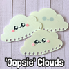 (OOPSIE) Cute Cloud Thread Keepers - PLEASE READ DESCRIPTION BEFORE PURCHASING!!!!!