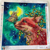 'Bringing the Moon' by Kat Fedora, Diamond Painting Canvas Kit (093)