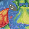 (v1.0) 'Technicolor Turtle' by Emma Casey, Diamond Painting Canvas Kit (006)