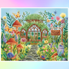 'Gardenhouse Nook' by Shari Borba, Diamond Painting Canvas Kit (118)