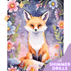 'Moonlit Ember' by Terra Nord, FULL SHIMMER DRILL Diamond Painting Canvas Kit (109)
