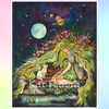 'Springtide Magic' by Kat Fedora, Diamond Painting Canvas Kit (148)