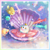 'Queen of the Sea' by Ania Maria Draws, Diamond Painting Canvas Kit (167)