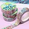 'Fungi Forest' Washi Tape - by Kat Fedora