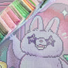 'Bat's Night Off' by CuteButWeird, Diamond Painting Canvas Kit (131)
