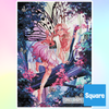 'Queen of the Butterflies' by Femke Deborah, Diamond Painting Canvas Kit (112)