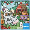 'Barnyard Buddies' by Sachin Sachdeva, Diamond Painting Canvas Kit (073)