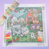 'Barnyard Buddies' by Sachin Sachdeva, Diamond Painting Canvas Kit (073)