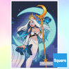 'Celestial Tide' by TalySketch, Diamond Painting Canvas Kit (085)